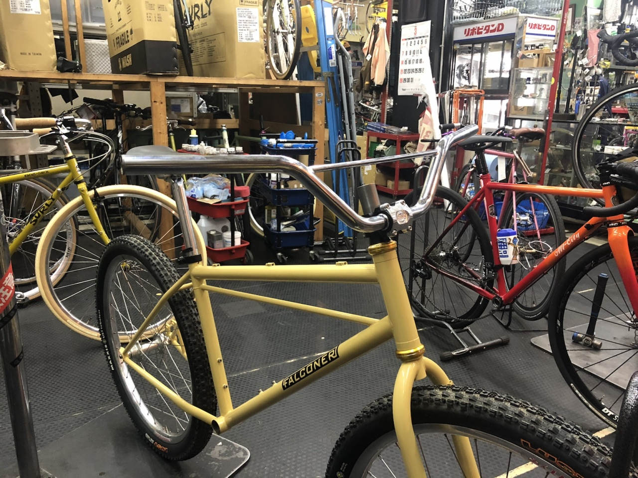 VELO ORANGE* klunker bar (nickel silver) - BLUE LUG ONLINE STORE