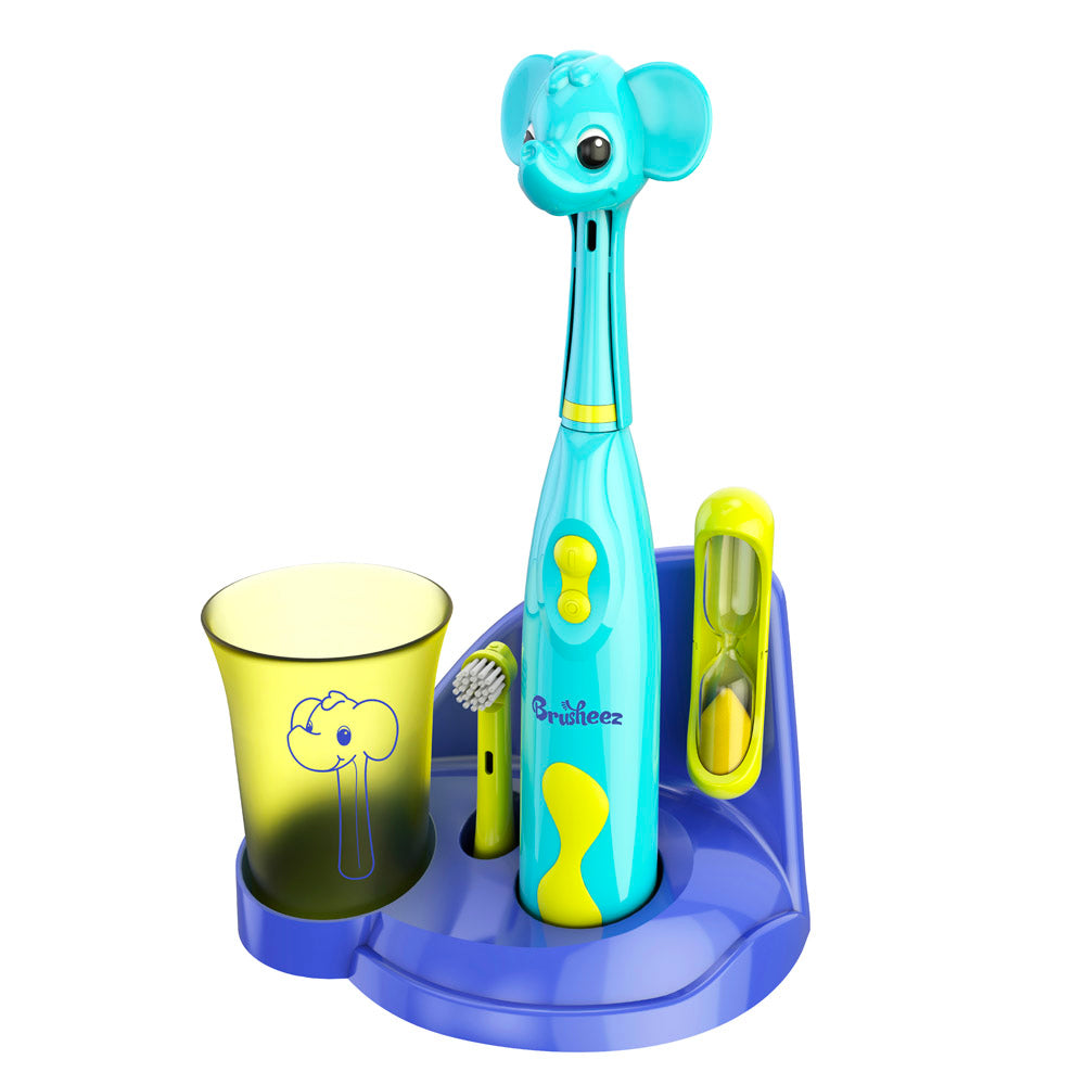 Brusheez® Kids' Electric Toothbrush Set - Ollie the Elephant