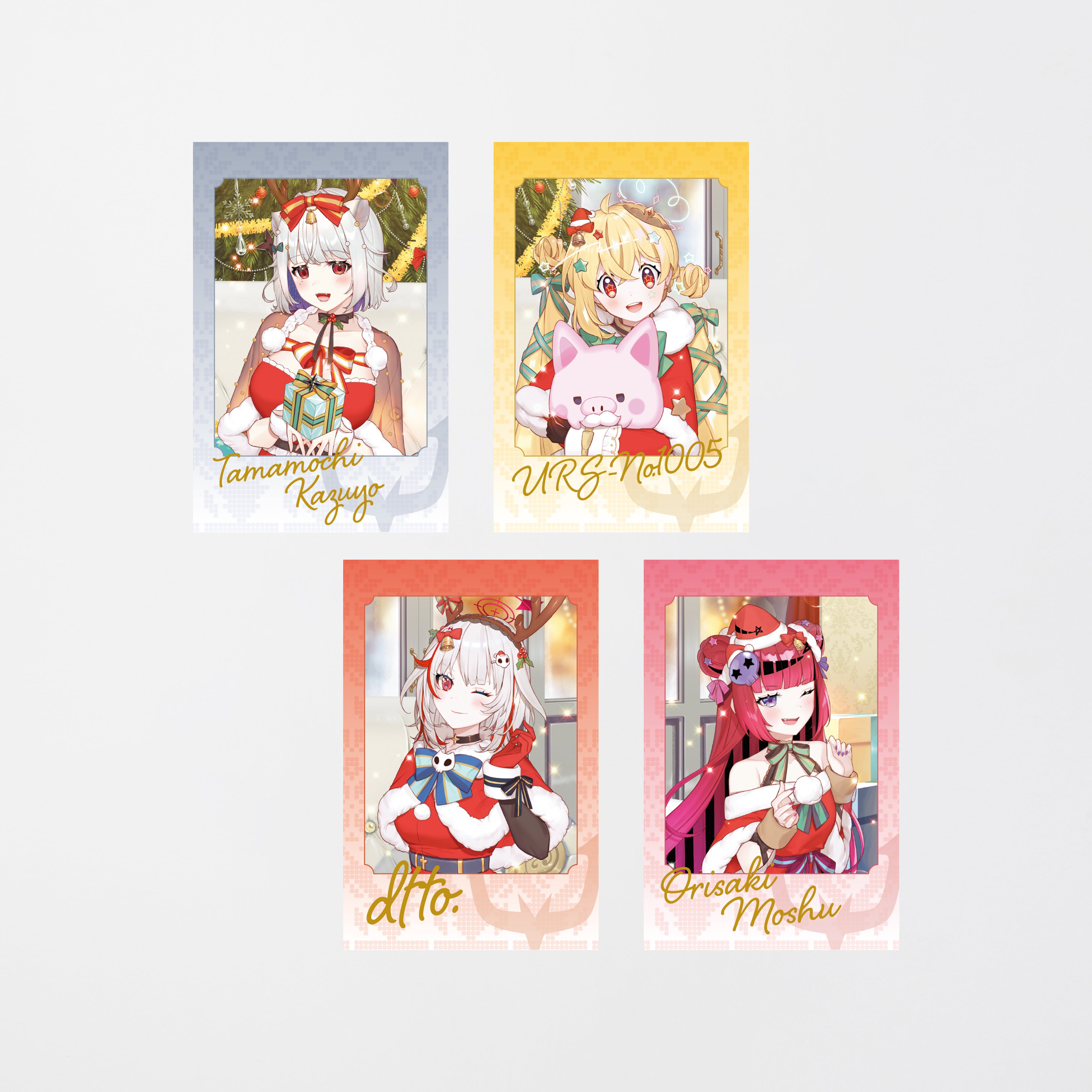 受注生産】Christmas Goods 2024 ランダムチェキ風カード REJECT GIRLS