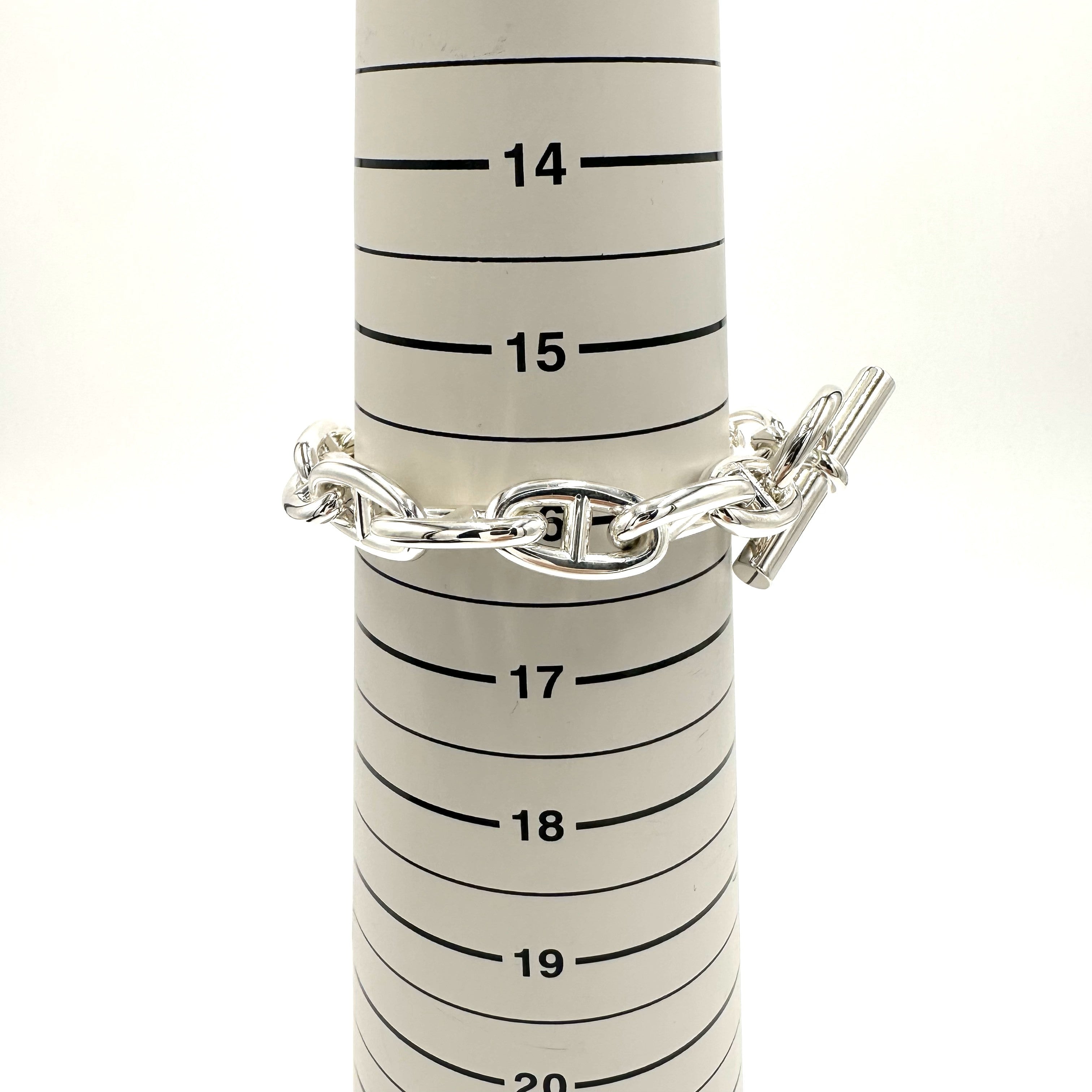 HERMES エルメス シェーヌダンクル ブレスレット GM12コマ – Brandar