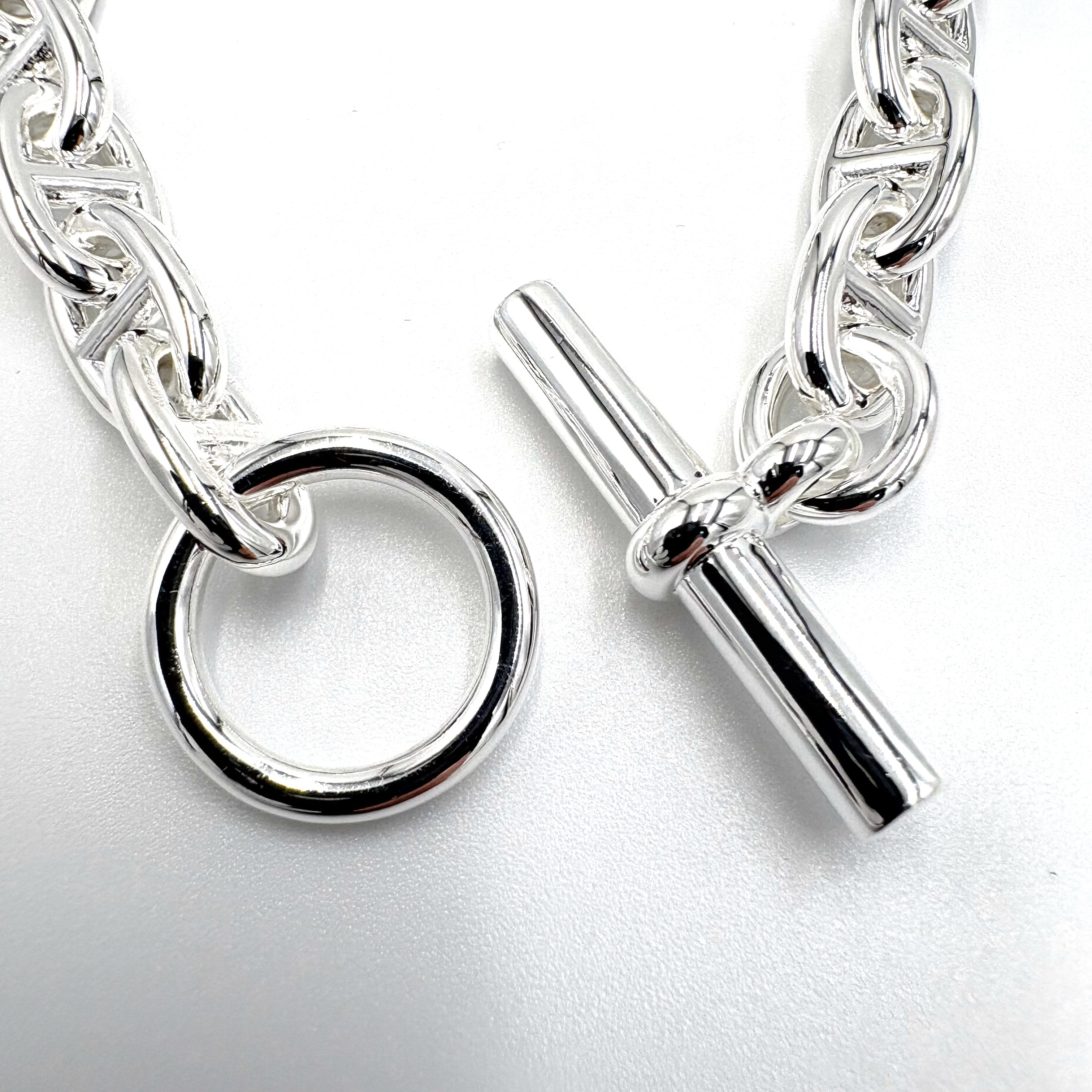 HERMES エルメス シェーヌダンクル PM19コマ ブレスレット – Brandar