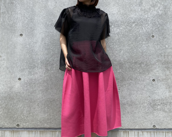 中古・古着通販】CLANE (クラネ) BULKY SLEEVE ANGORA KNIT TOPS