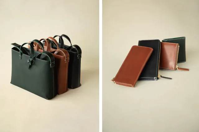 土屋鞄「ディアリオ」シリーズに新たな表情、限定色ディープグリーン