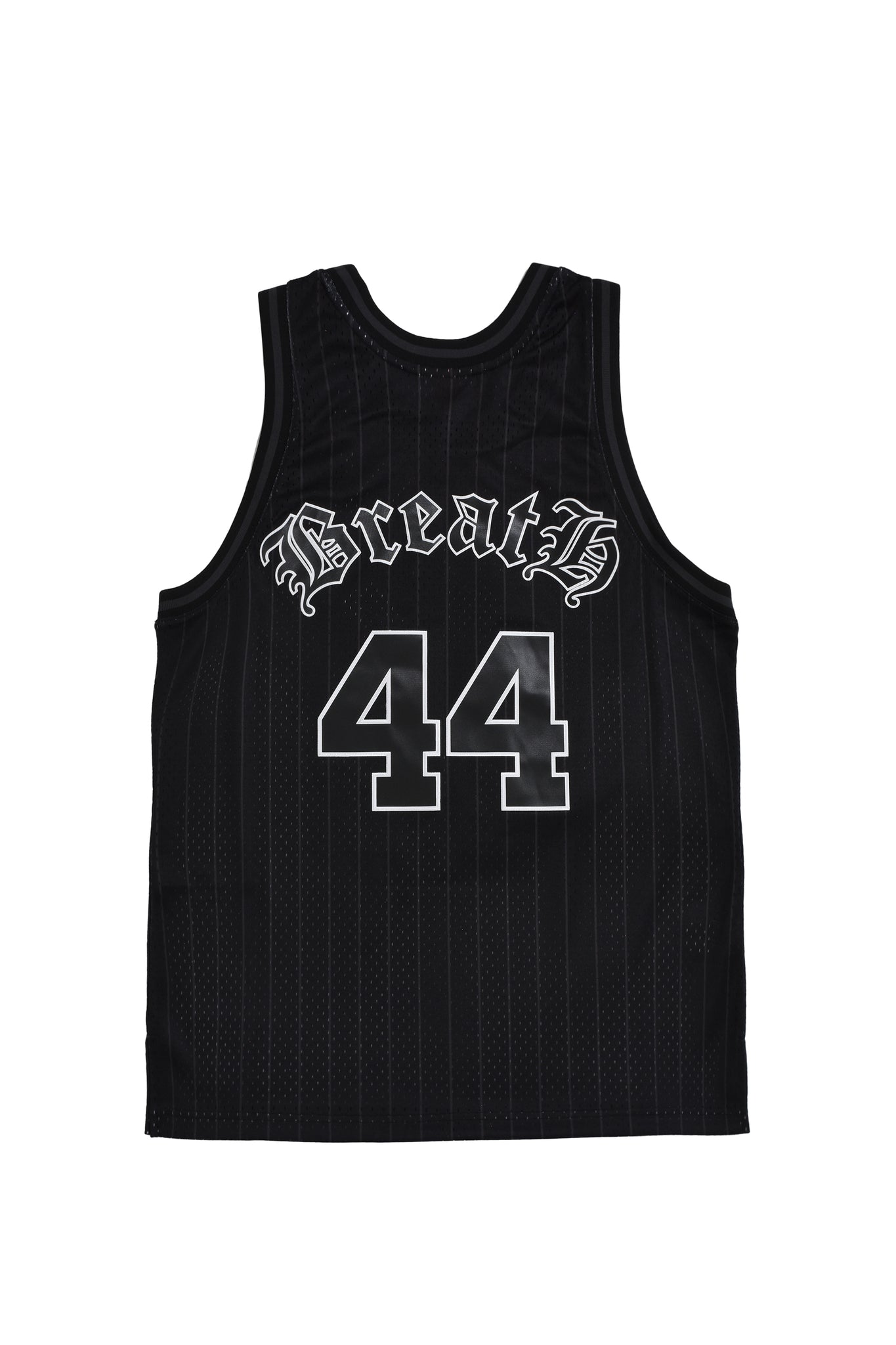 MITCHELL&NESS BB GAME JERSEY / BLACK – BREATH - Size Length Pit of