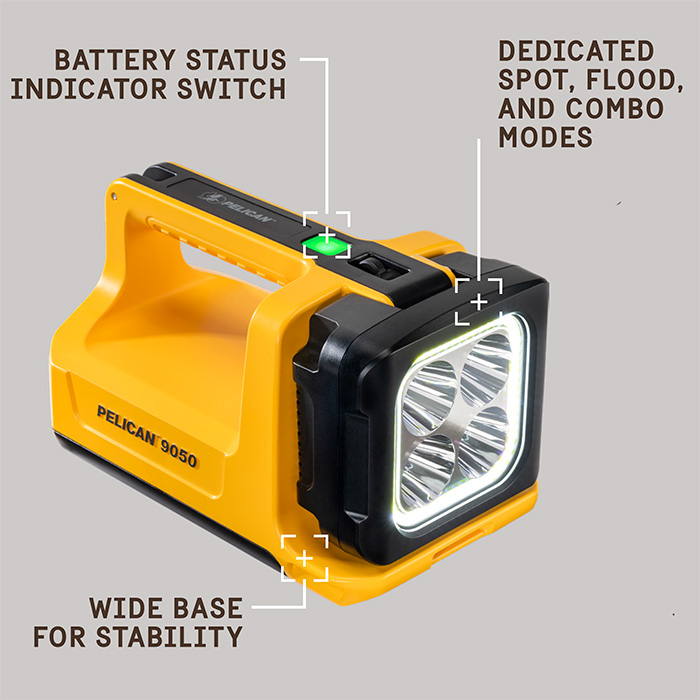 Pelican 9050 Spot plus Flood Lantern | Authorized Distributor