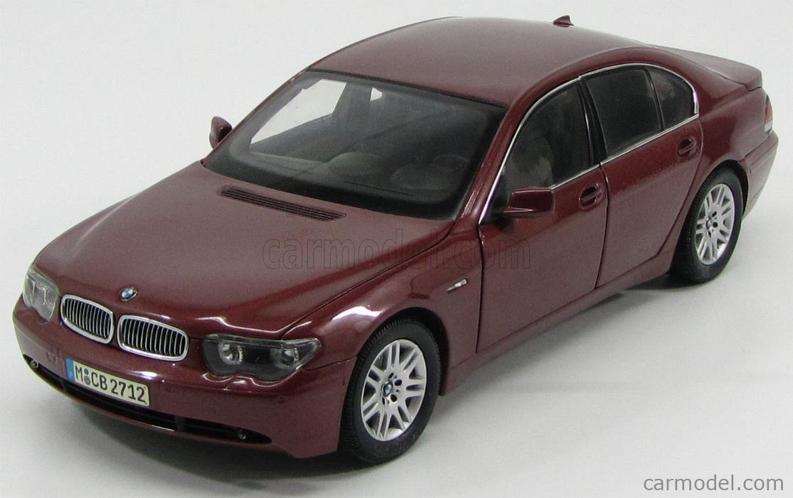 KYOSHO 80430141398 Scale 1/18 | BMW 7-SERIES 745i 2005 BORDEAUX MET
