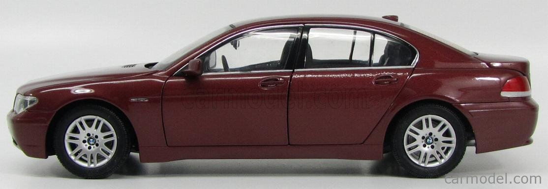 KYOSHO 80430141398 Scale 1/18 | BMW 7-SERIES 745i 2005 BORDEAUX MET