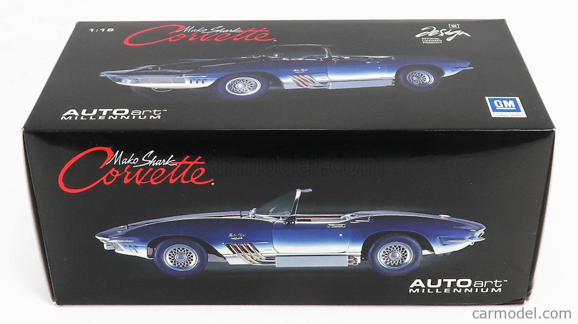 AUTOART 71131 Scale 1/18 | CHEVROLET CORVETTE SPIDER MAKO SHARK