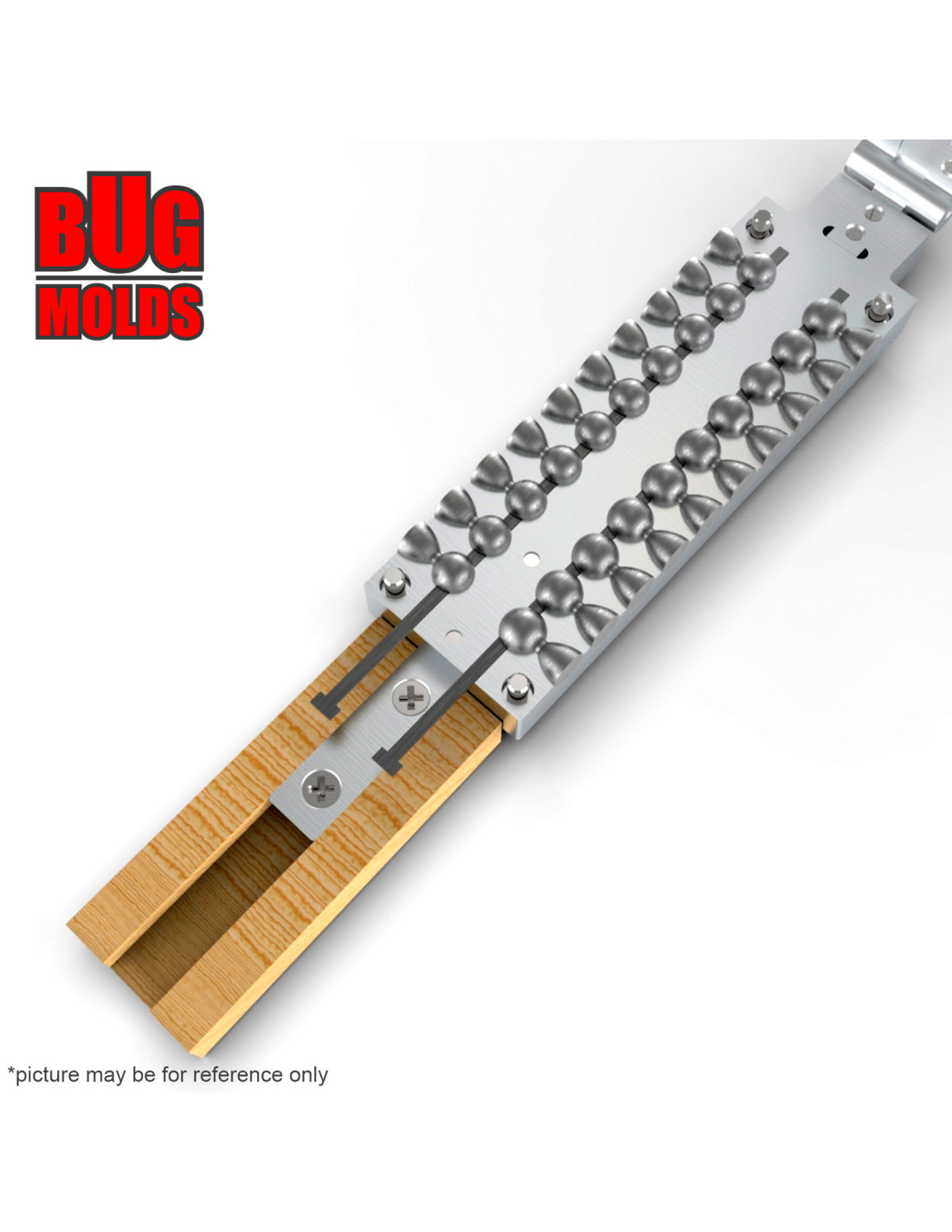 Aluminum CNC Mold Eccentric Joint Sinker Sport Ball 6-8g 20-cav: 6