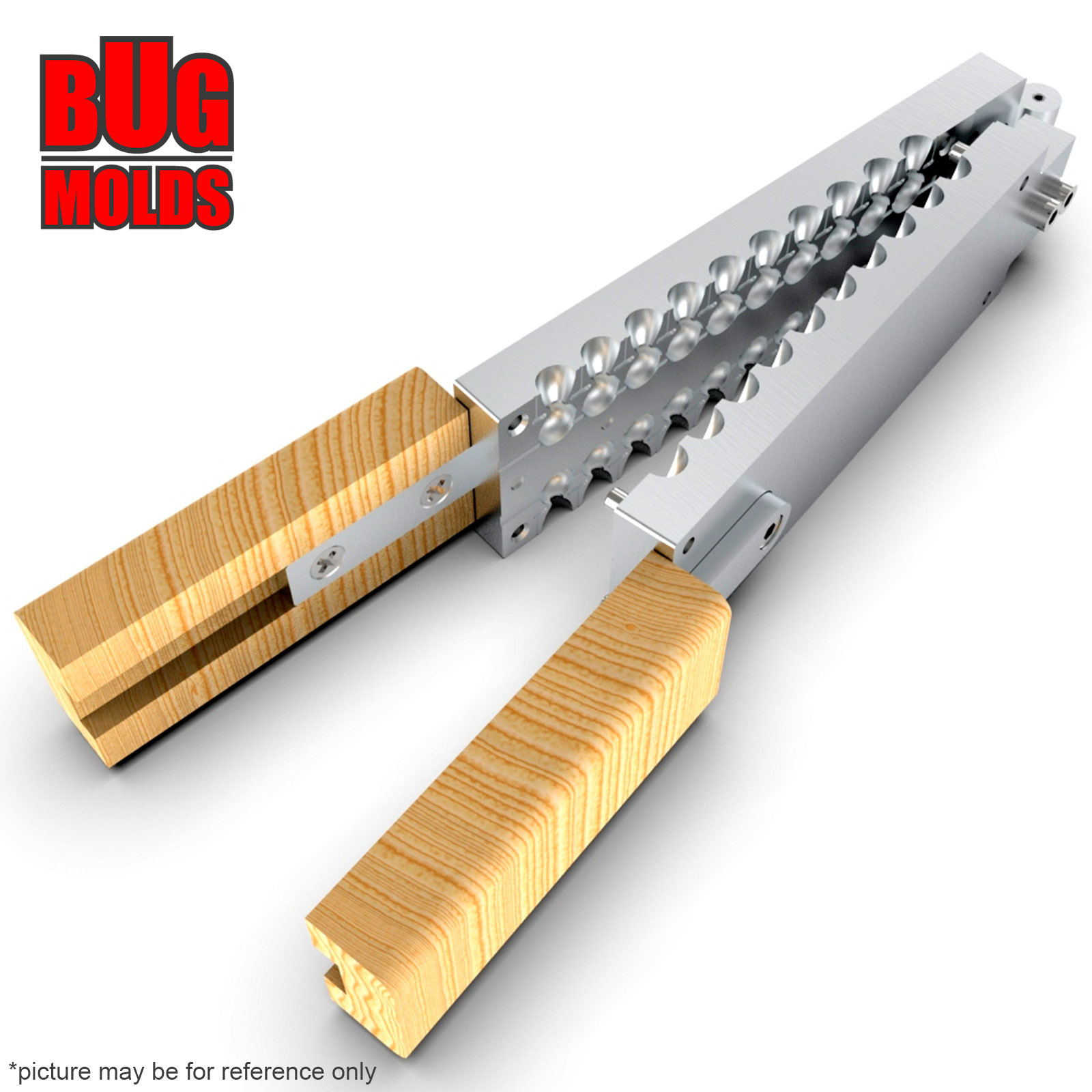 Aluminum CNC Mold Eccentric Joint Sinker Sport Ball 6-8g 20-cav: 6