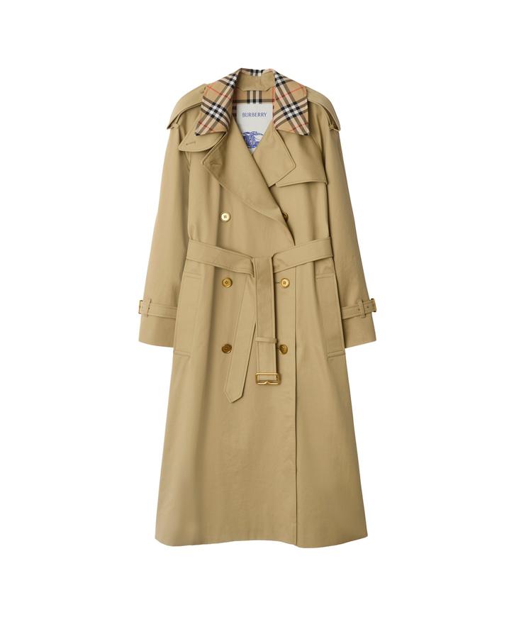 burberry/バーバリー通販 | ロング チェックカラー トレンチコート