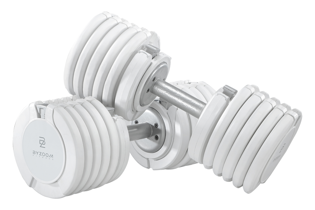 Pure Series 可変式ダンベル 25kgホワイト – Byzoom Fitness JAPAN
