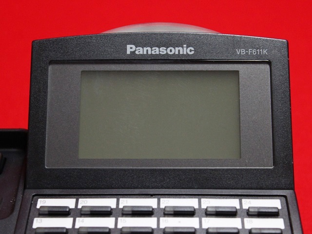 VB-F611KA-K｜テルワールド（Panasonic中古ビジネスフォン販売店）
