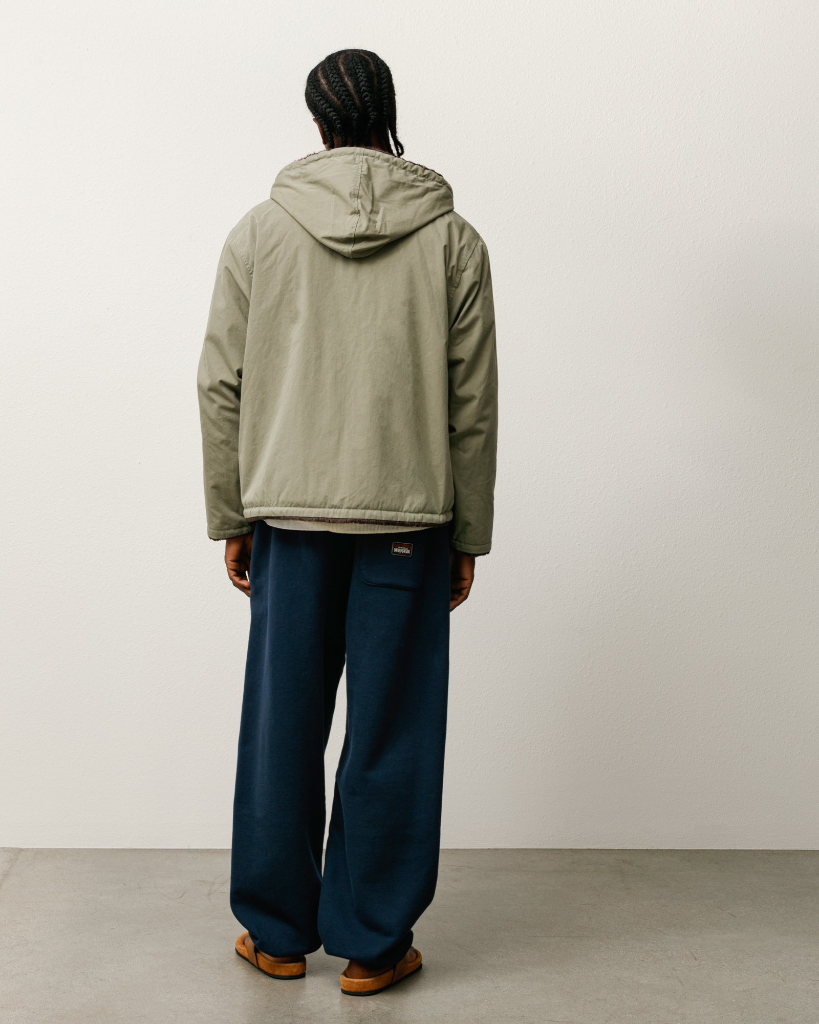 Reversible Hooded Jacket – Brown | Outerwear | Stüssy Canada