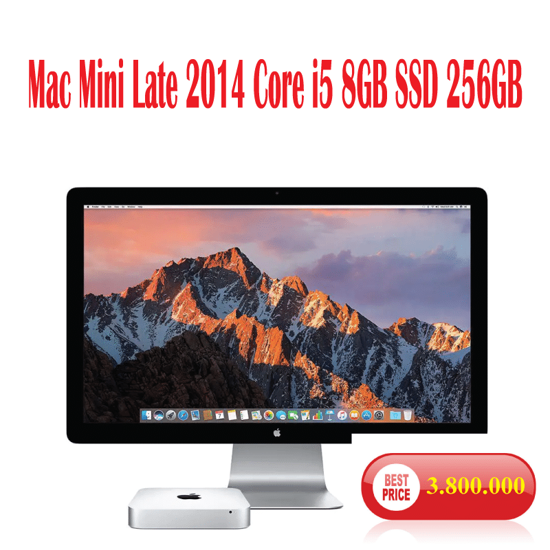 Mac Mini Late 2014 Core i5 8GB SSD 256GB - cameralaptopthanhlap