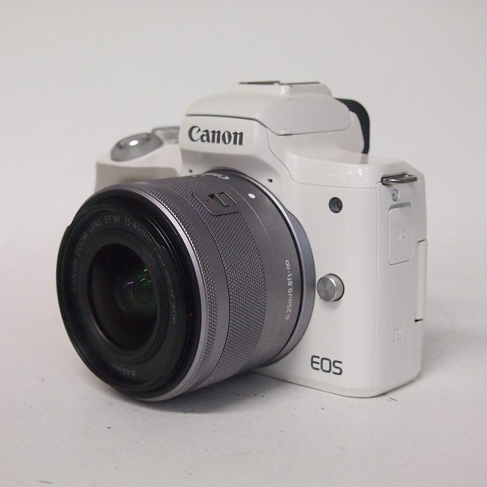 中古】(キヤノン) Canon EOS KISS M+EF-M15-45/3.5-6.3 IS STM