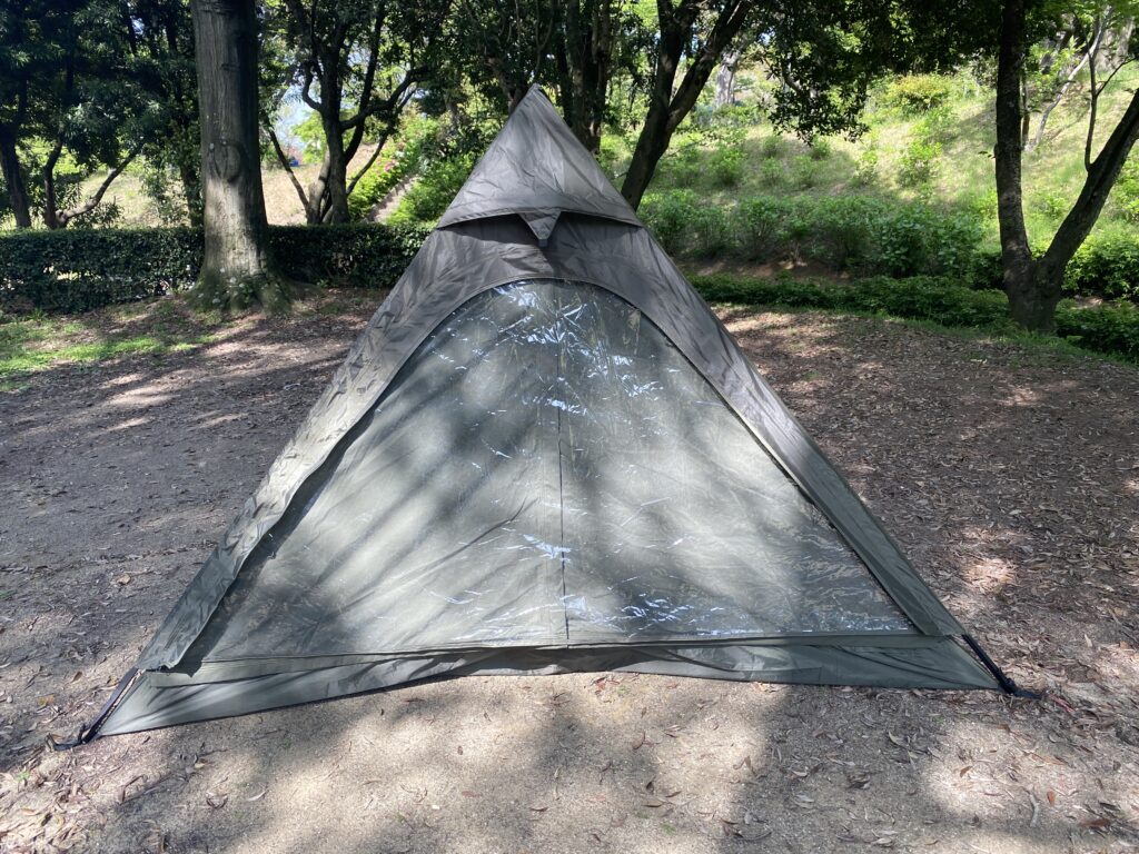 韓国ブランド】CAMVIL！開放的なミリタリーテント「A-TENT」紹介