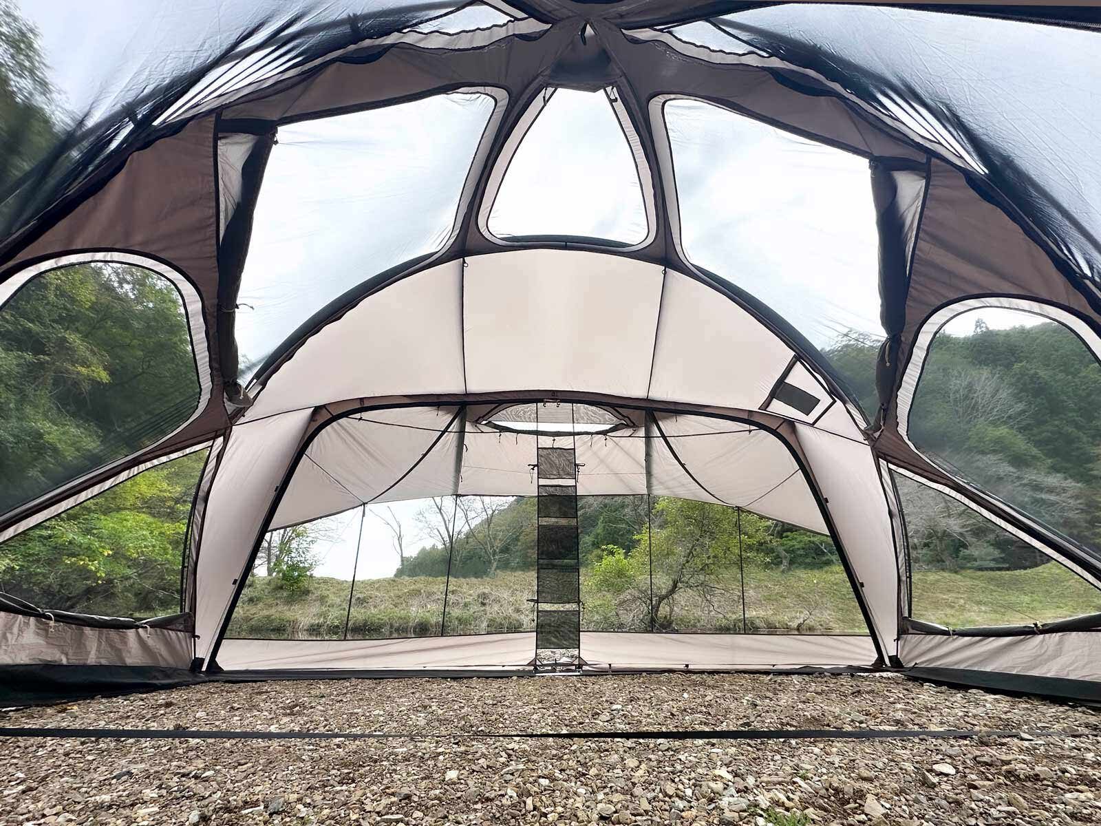 ラーテルワークスからタープ一体型ドームテント「VOGEL（ヴォーゲル