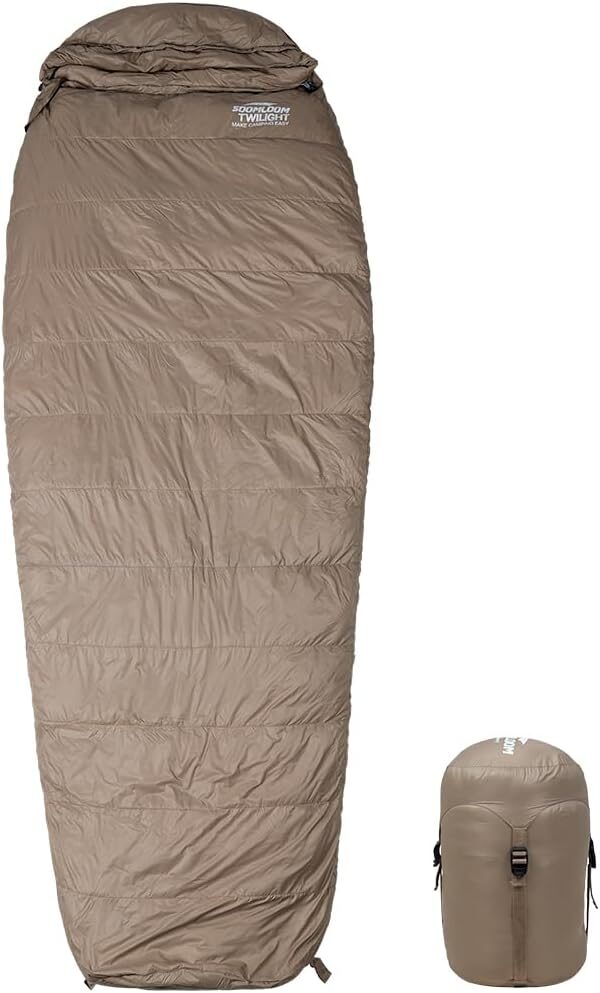 Soomloomから「ダウンシュラフTwilight」登場 | キャンプレビュー