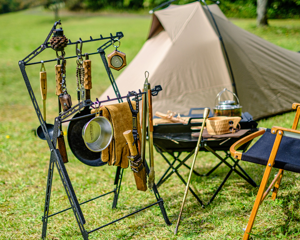 ネイチャートーンズからたっぷり吊るせる2WAYハンガー「ドレイク