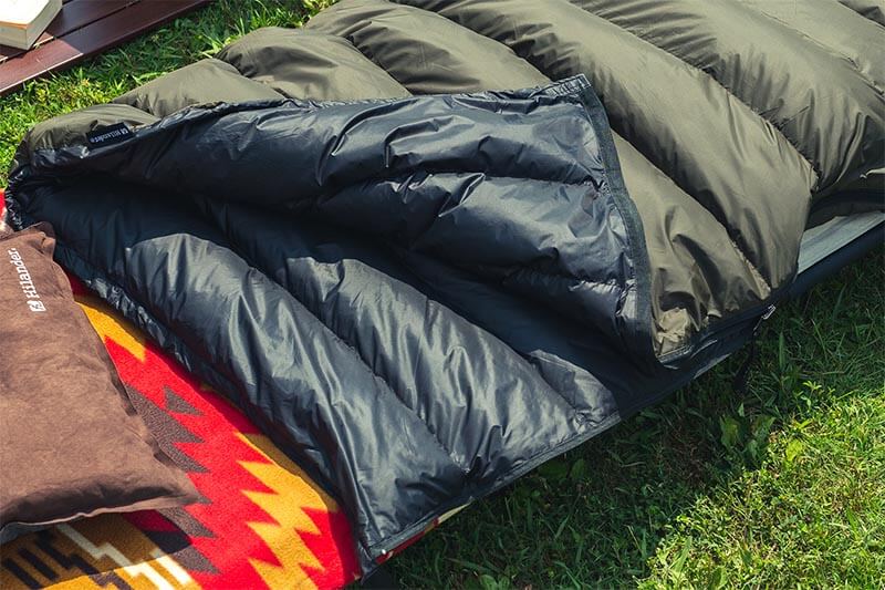 ハイランダーから洗濯機で洗える「洗えるダウンシュラフ」シリーズ登場