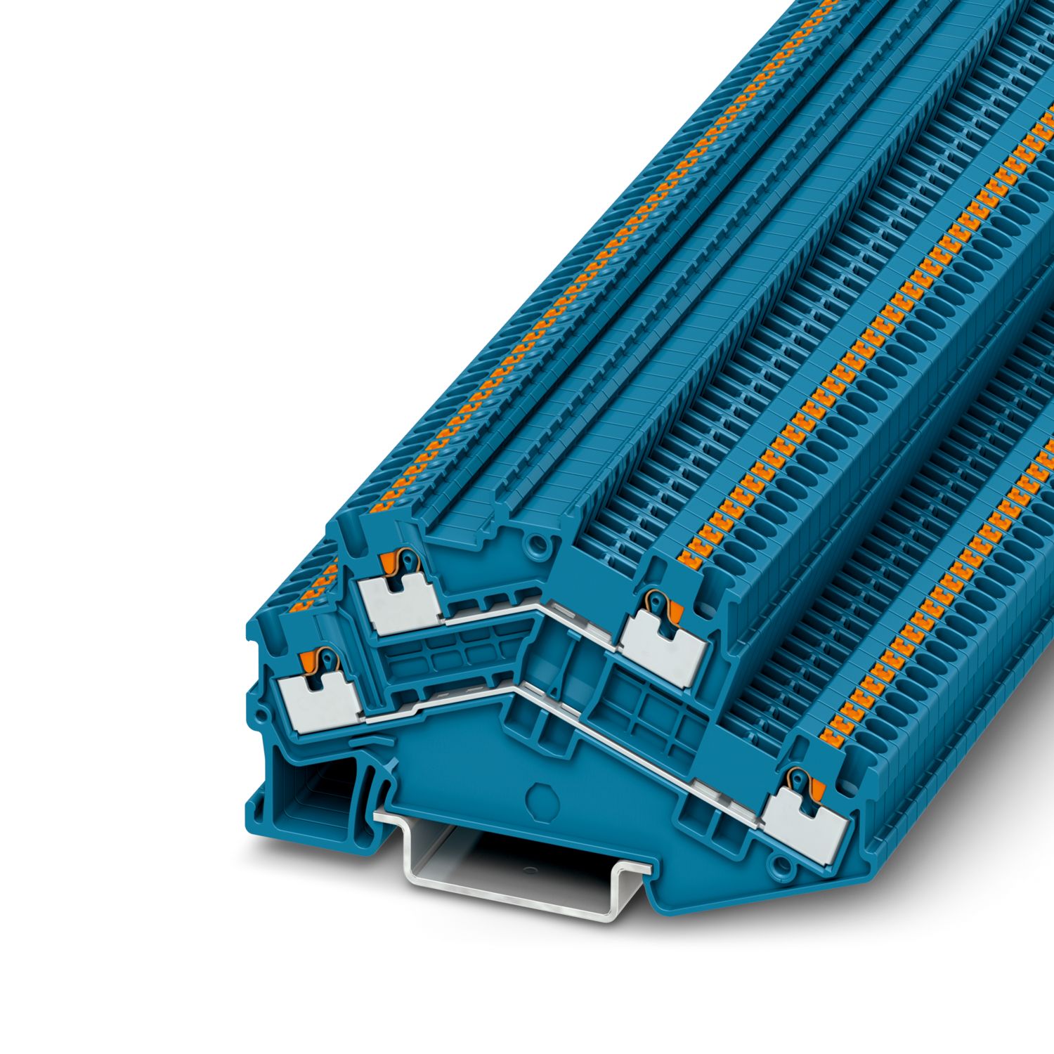 PTTBS 1,5/S BU - Double-level terminal block - 3214660 | Phoenix