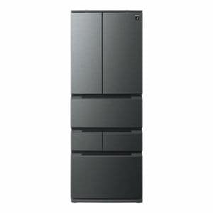 シャープ 冷蔵庫 429L 観音開き 6ドア 幅65cm メタルドア 大容量冷凍室