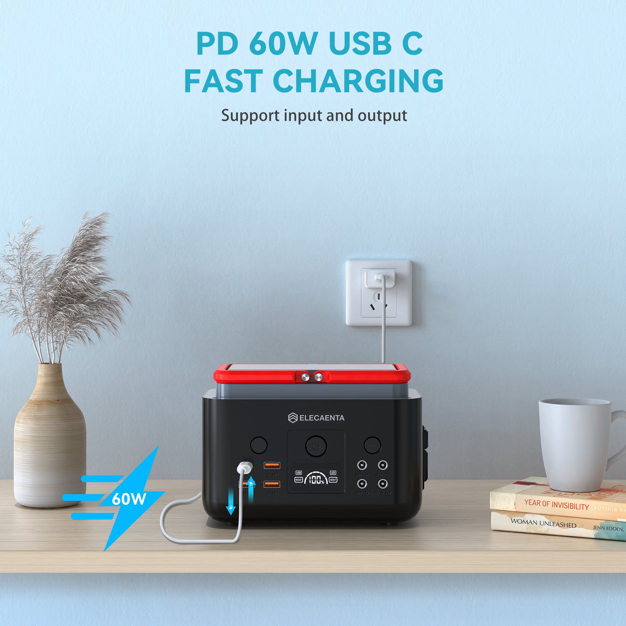 Mars EM200 Portable Power Station | 200W 200Wh – ELECAENTA