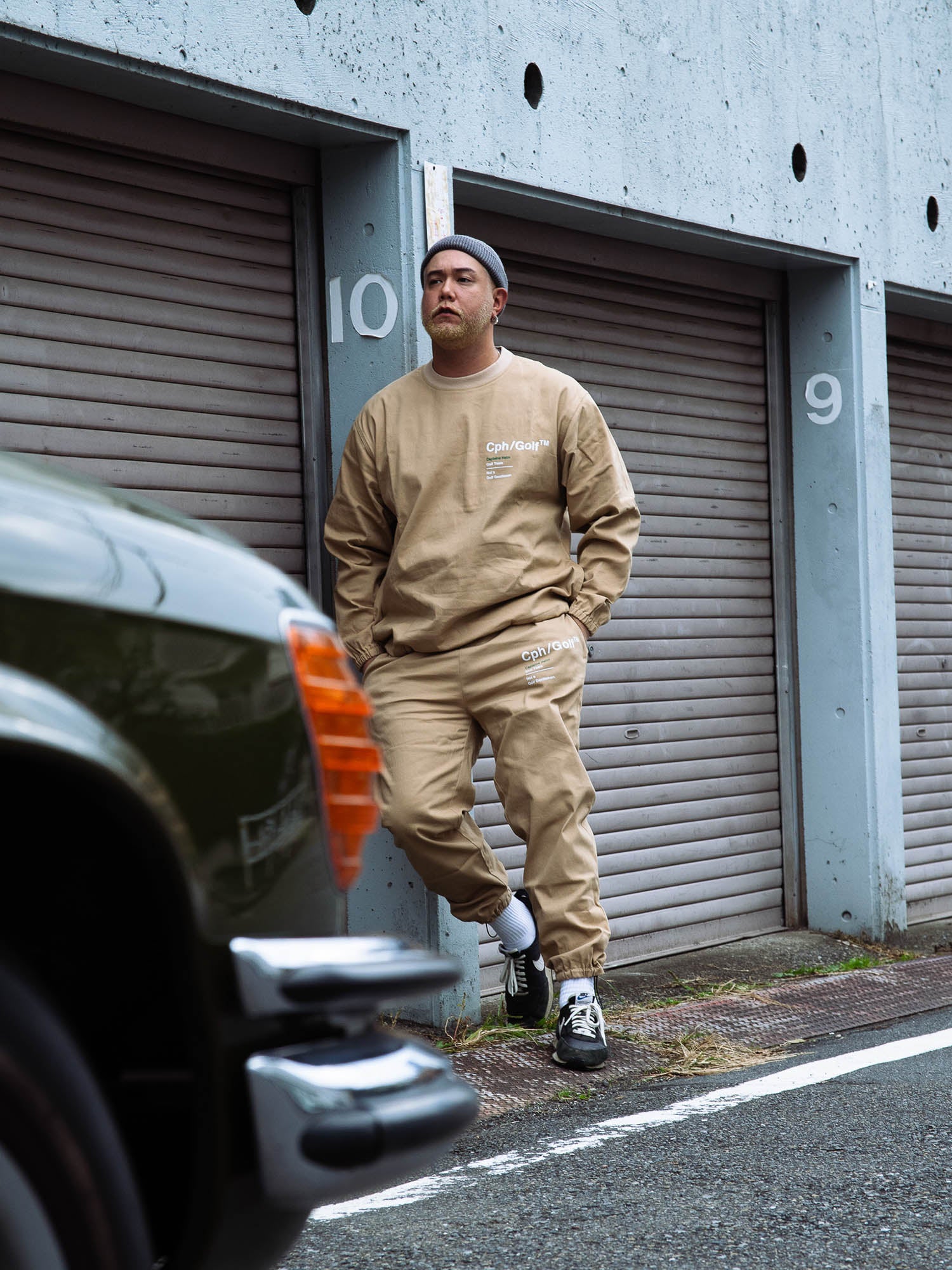 COTTON TRACK PULLOVER JACKET – Cph/Golf™︎