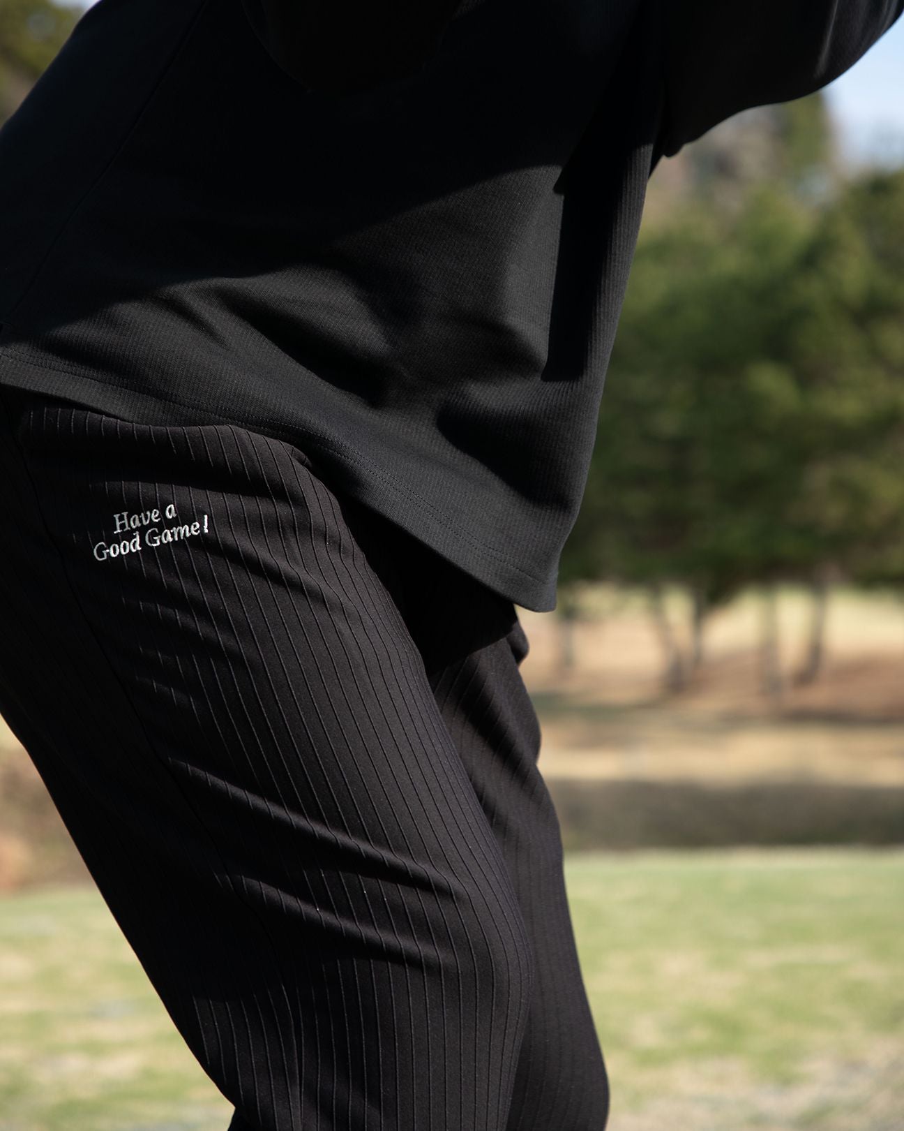 SUPERTHANKS × Cph/Golf™️ #SKIPPER SHIRTS - BLACK - – Cph/Golf™︎