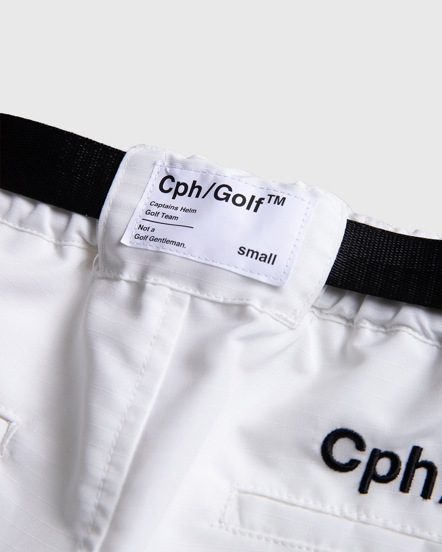 ADJUSTABLE JOGGER PANTS - WHITE - – Cph/Golf™︎