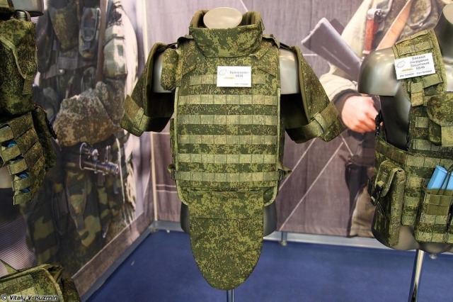 ロシア軍6B45新モデル デジタルフローラ フルアーマー 実物生地