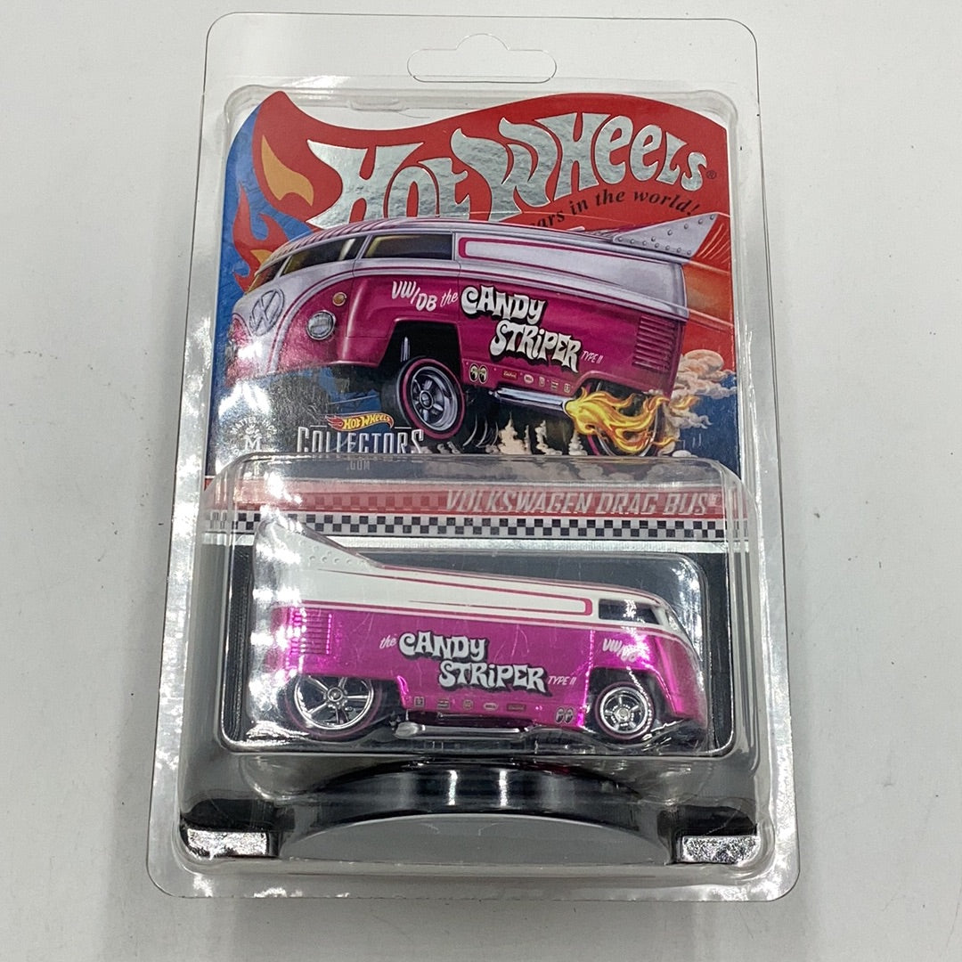 Hot wheels redline club Volkswagen Drag Bus Candy Striper 19427