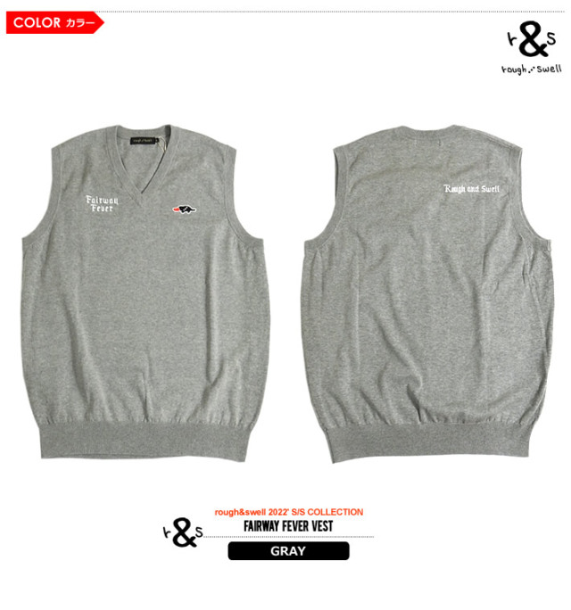 カジュアルゴルフドットコムby PALM SPRINGSにrough&swell［ラフアンド