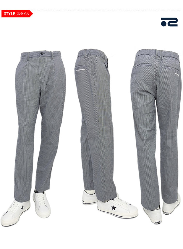 ROSASEN［ロサーセン］STRETCH STRIPE PANTS /ストレッチストライプ