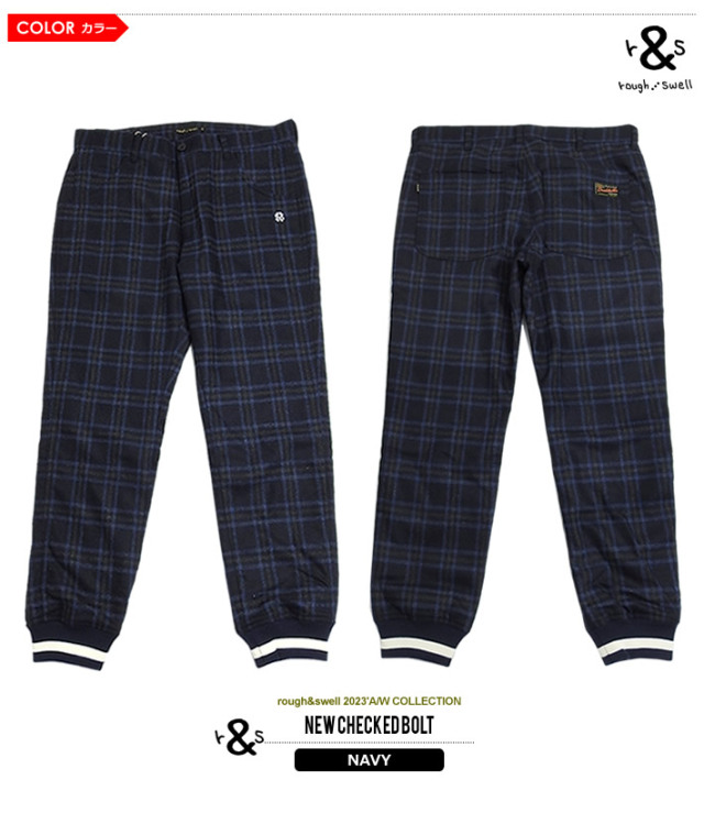 rough&swell［ラフアンドスウェル］NEW CHECKED BOLT/ウールチェック