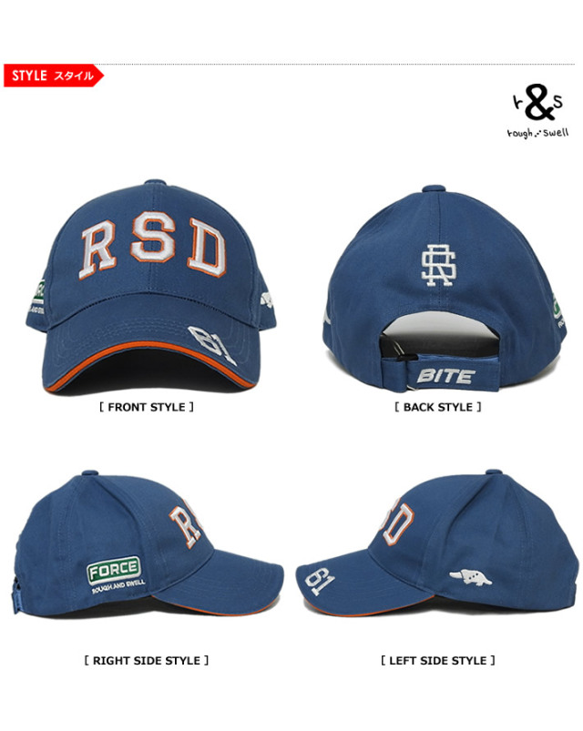 rough&swell［ラフアンドスウェル］RSD TOUR CAP/ツアーキャップ【2024