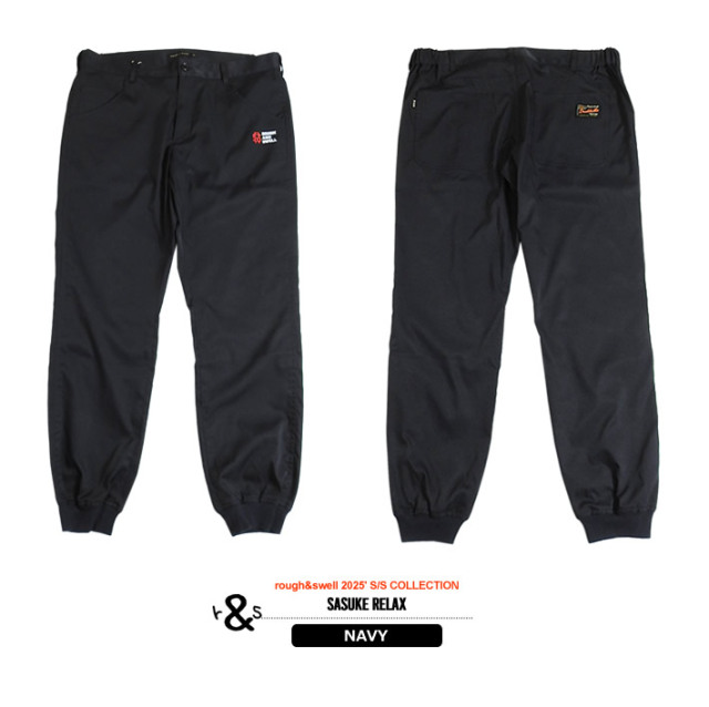 rough&swell［ラフアンドスウェル］SASUKE RELAX/ジョガーパンツ