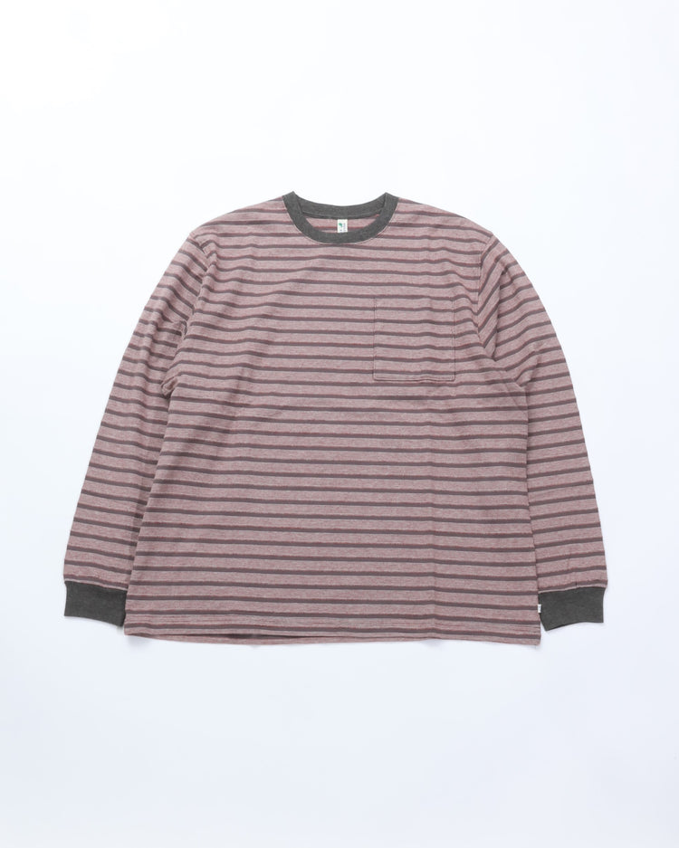 NOROLL / UNEVENNESS L/S TEE STONEGREY – CASDAY / キャスデイ