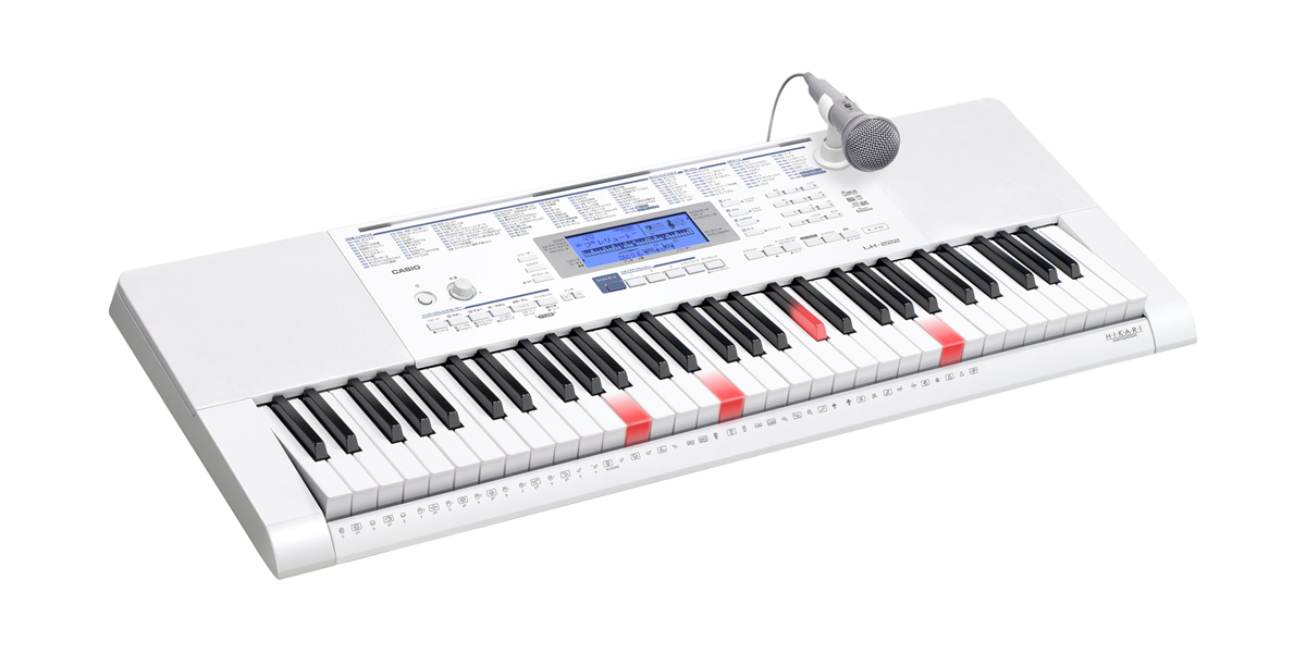 新品未使用品CASIO LK-265 ホワイト キーボード CASIO LK-5」の人気