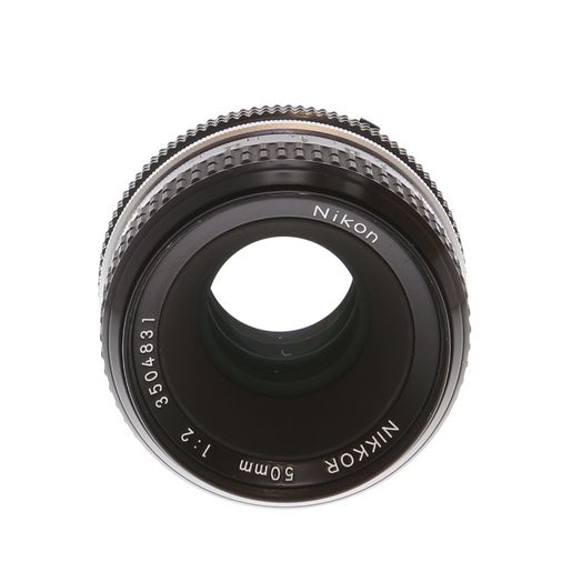 Nikon 50mm f/2 NIKKOR AI Manual Focus Lens {52}