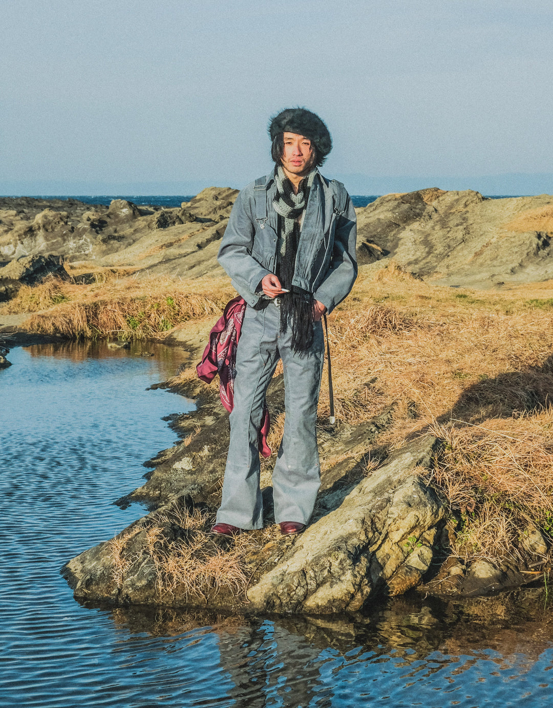 SUGARHILL(シュガーヒル)のSilk Bended Scarf(スカーフ)の通販