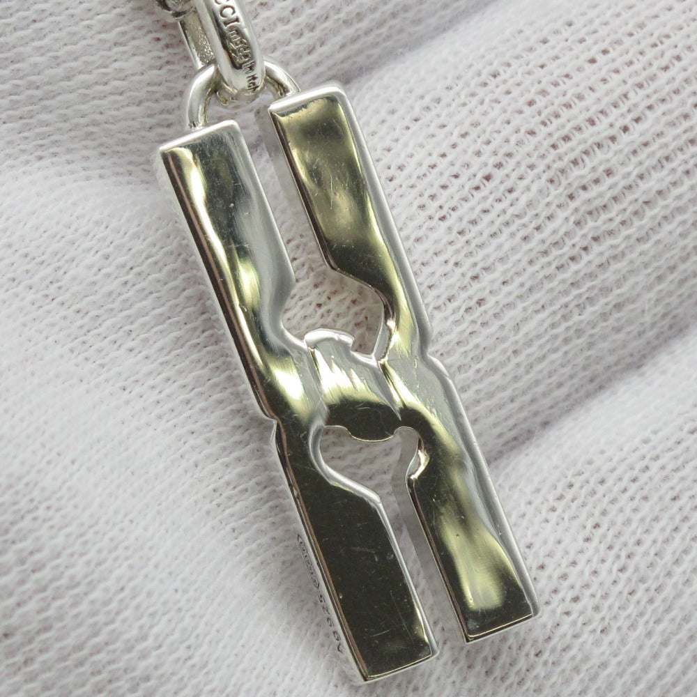 GUCCI グッチ ネックレス インフィニティノット ペンダント Ag SILVER