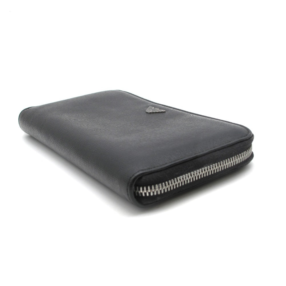 Emporio Armani エンポリオ・アルマーニ ラウンドファスナー 長財布