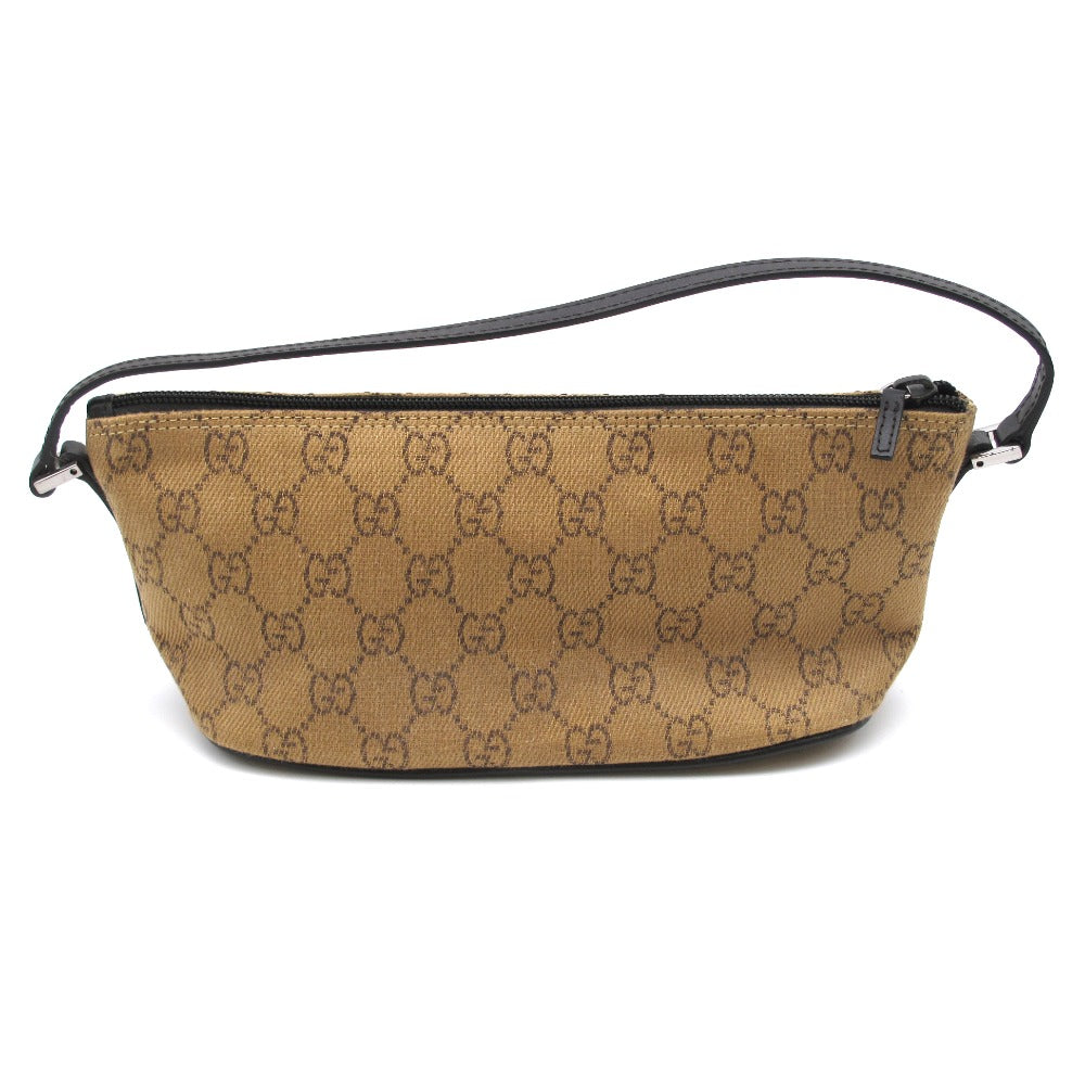 GUCCI グッチ ハンドバッグ アクセサリーポーチ GGキャンバス レザー
