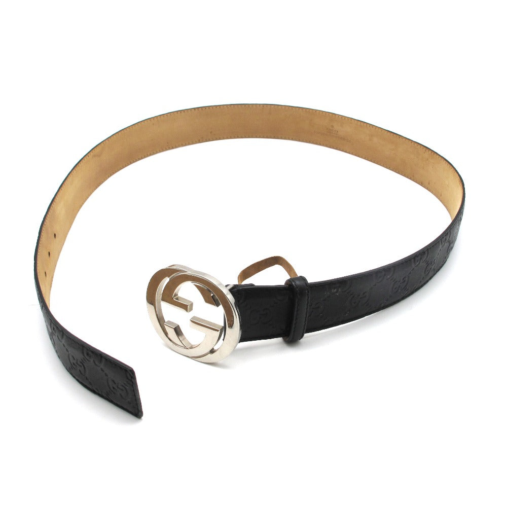 GUCCI グッチ インターロッキングG ベルト 114984 グッチシマ GG柄
