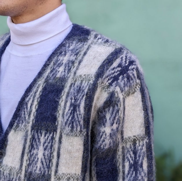 ダブル ジャカード」×「シャギー カーディガン」｜BEAMS PLUS