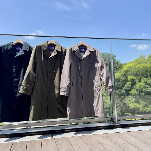 予約受付中』THE NORTH FACE PURPLE LABEL別注ステンカラーコート