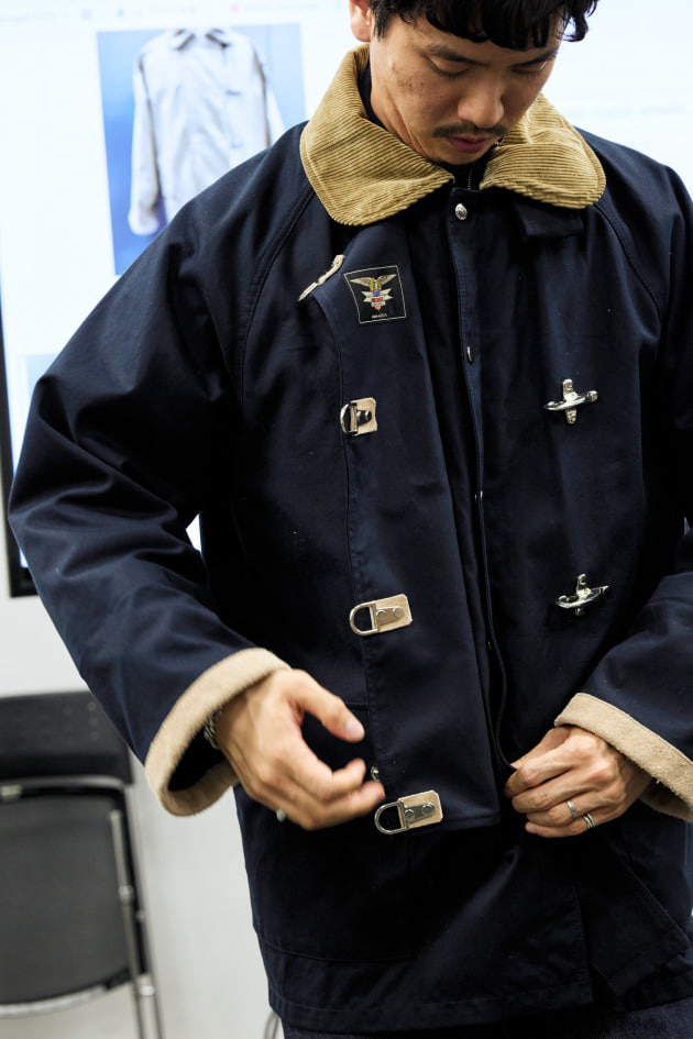 先見せエーダブ〜〈MICHAEL CLASSIC APPAREL〉ファイヤーマンコート