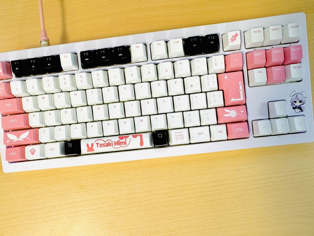 VSPOキーボード届いた！ - モブサニーゴのゲーム＆デバイス日記